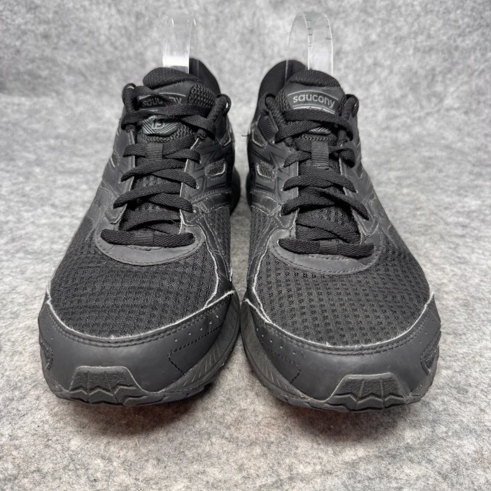 Saucony Mens Cohesion 13 Black Running Shoes Sneakers Size 11.5 S20559-4